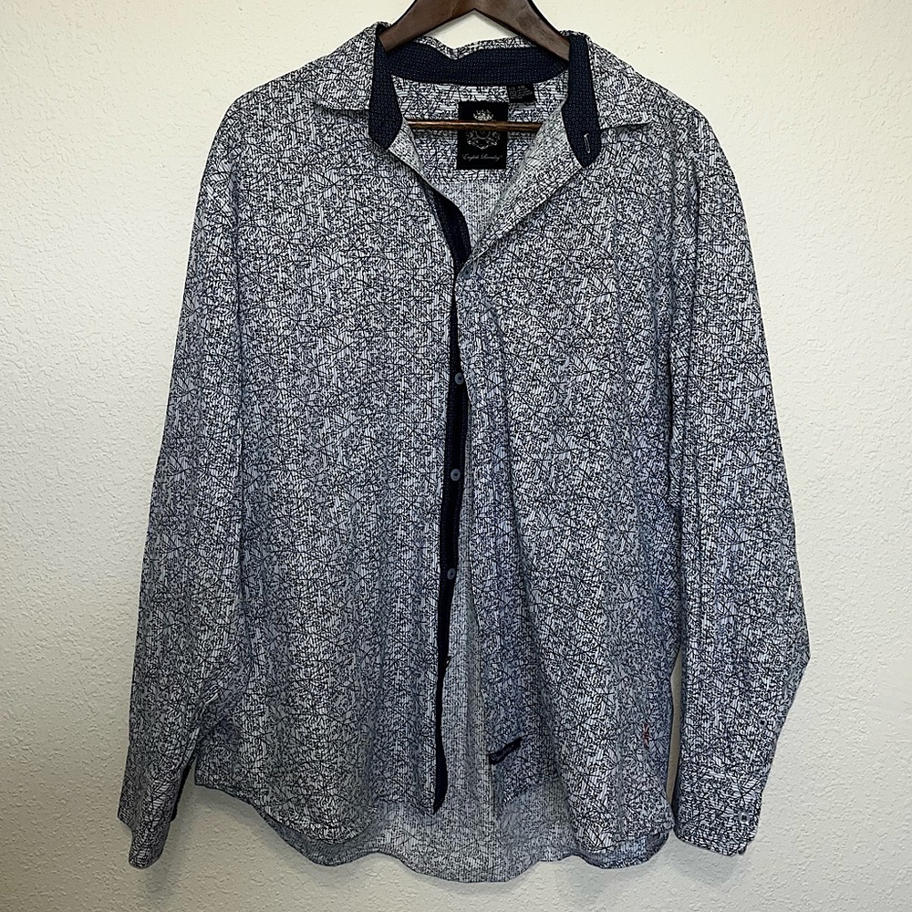 Men’s English Laundry Button Down Dress Shirt. Size XXL